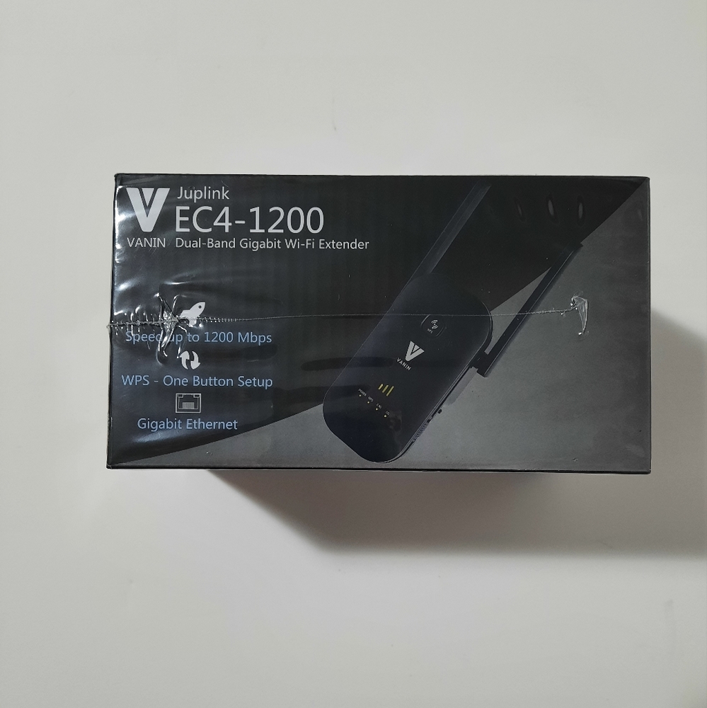 Vanin Juplink #EC4-1200 Dual-Band Gigabit Wi-Fi Extender